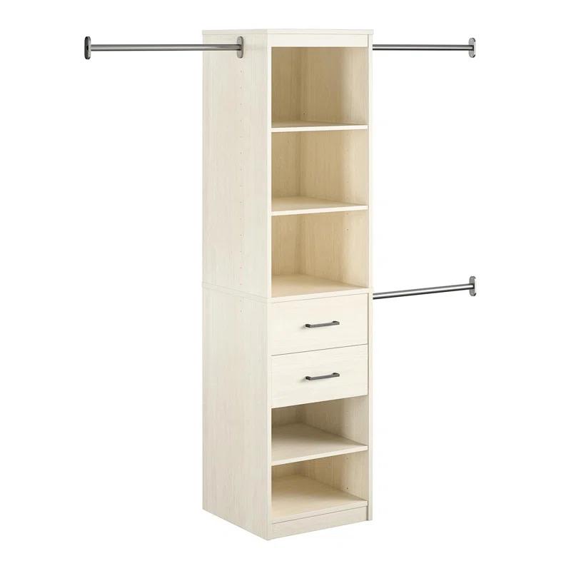 Novogratz Kelly 61.7'' - 91.7'' Closet System