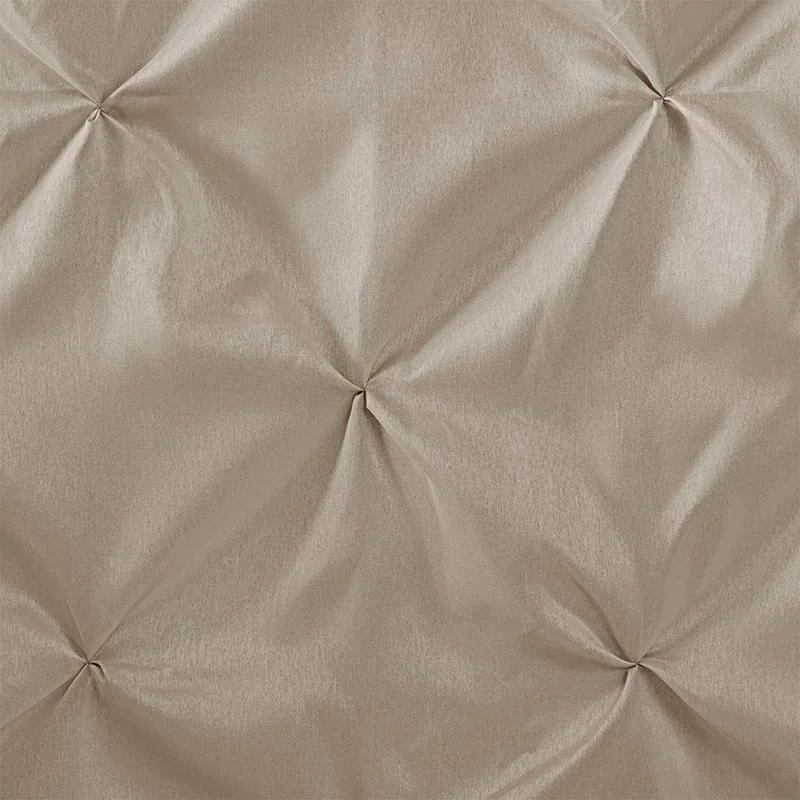 Madison Park Laurel Tufted Semi-Sheer Shower Curtain
