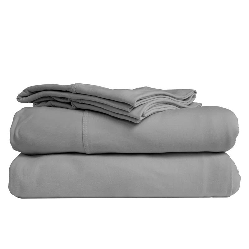 Awesome Home Sheet Set Ultra Soft Jersey Knit Sheet Set Deep Pocket