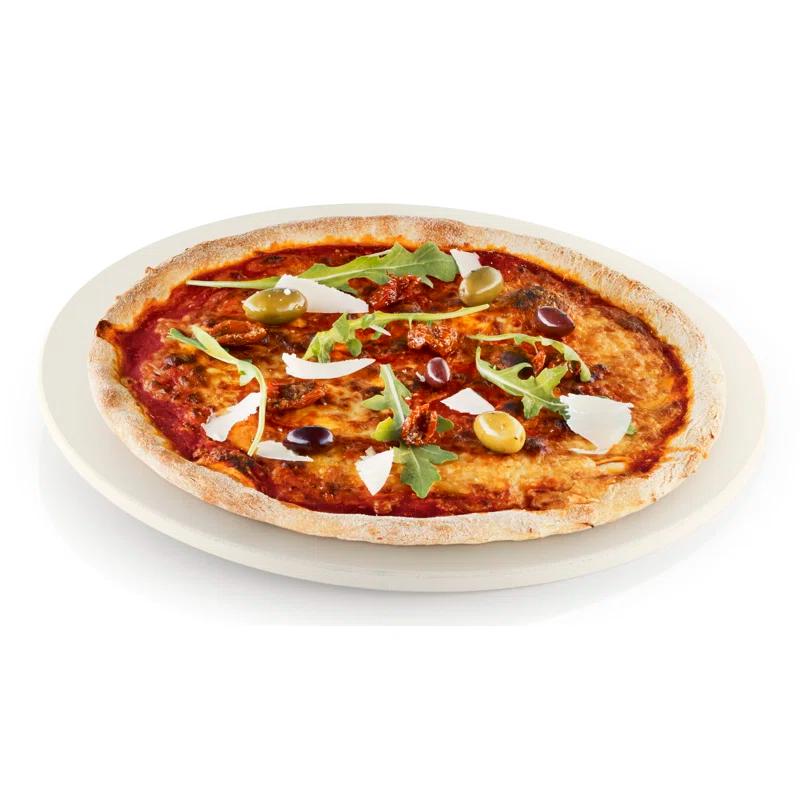 Ceramic 13.9764" Pizza Stone