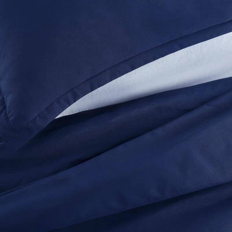 Serta Serta Simply Clean Antimicrobial 3 Piece Duvet Cover Set