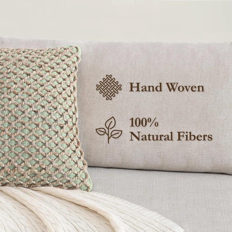 Boho Living Boho Living Jada Decorative Pillow Collection Living Cotton Blend Square Throw Pillow Cover (Set of 2)
