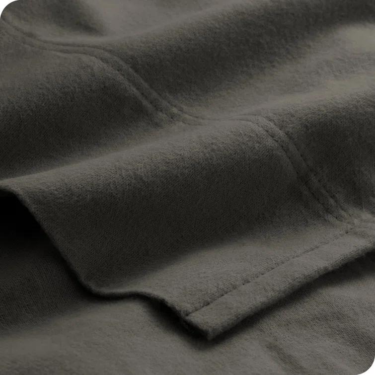 Bare Home Flannel Machine Woven Sheet Set