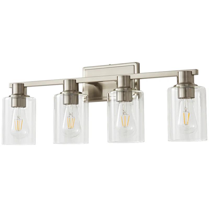 4 - Light Dimmable Vanity Light Mirror Headlights