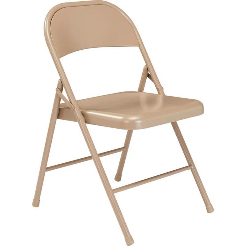 National Public Seating Commercialine Steel Folding Chair Set (Set of 4)