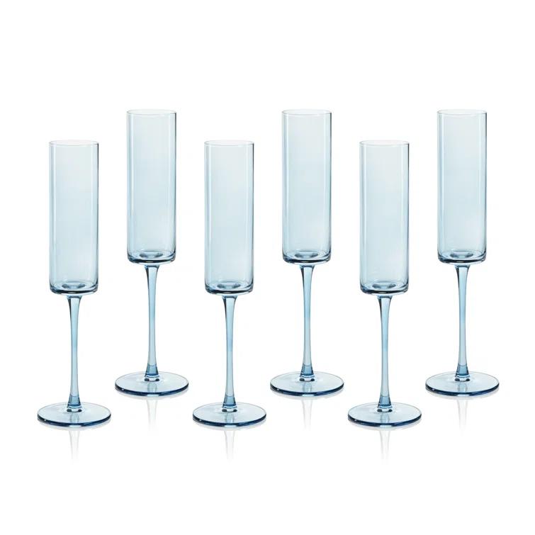 Bruce Champagne Flutes (Set of 6)