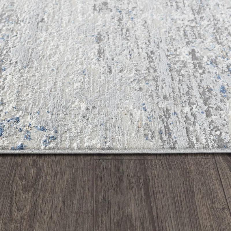 Pasargad Stella Gray/Blue Area Rug