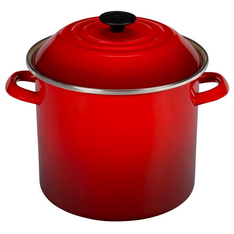 Le Creuset Enamel on Steel Stockpot with Lid