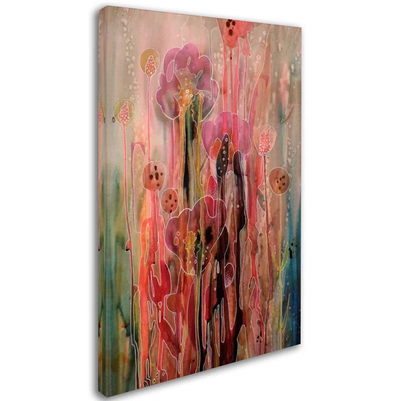 Trademark Fine Art Sylvie Demers " Chercher La Lumiere " by Sylvie Demers Painting Print