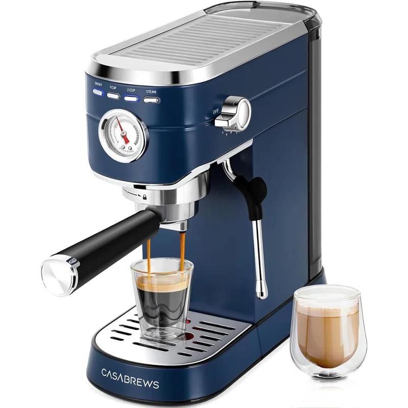 CASABREWS CASABREWS CM5418 20 Bar Espresso Machine Coffee Maker W/ Powerful Steam Wand Stainless Steel