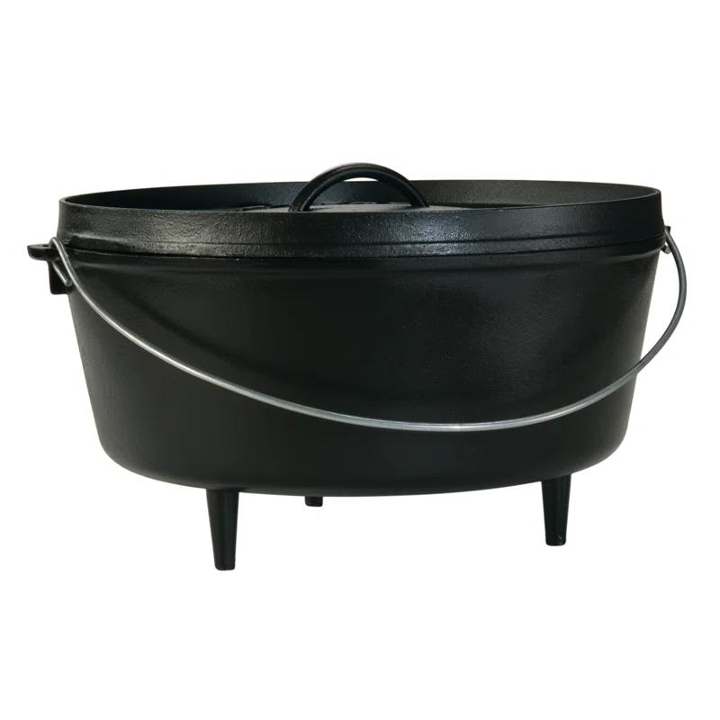 Lodge Lodge Cast Iron Camp Dutch Oven