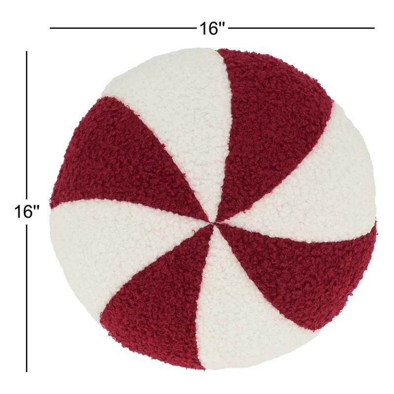 Peppermint Collection Throw Pillow