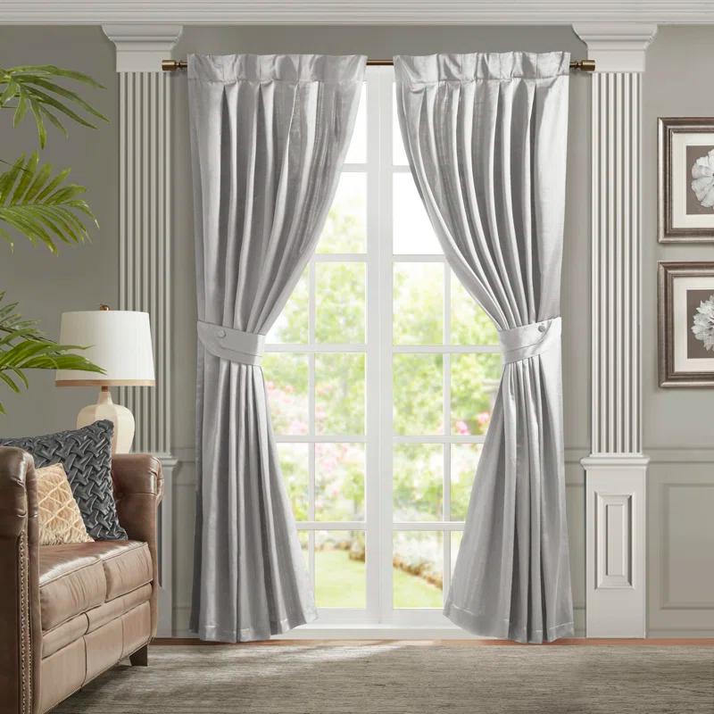 Croscill Classics Curtain Panel with Tieback (Single)
