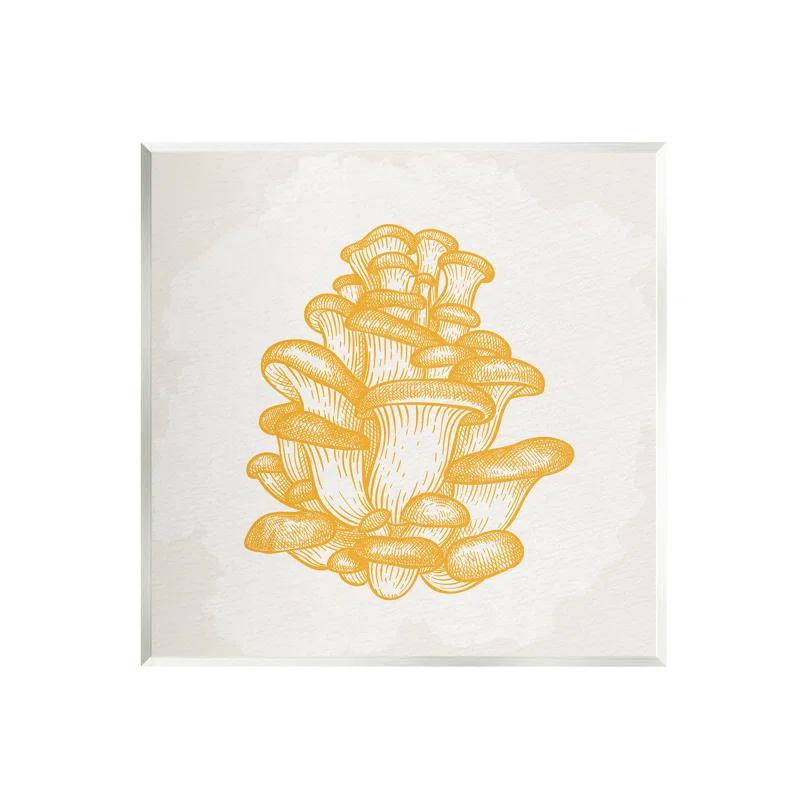" Intricate Mushroom Forest Botanicals " by Kim Allen