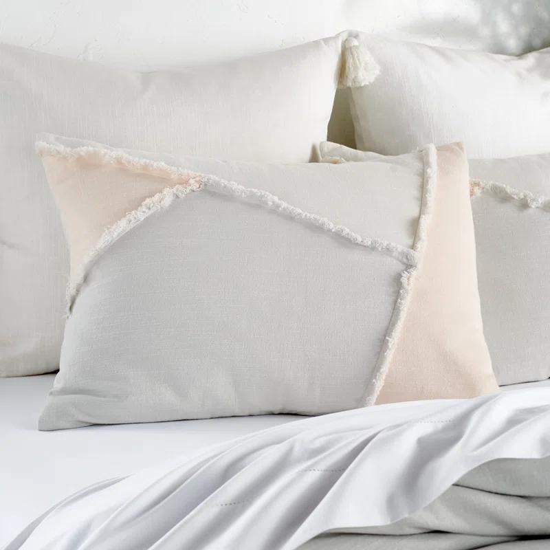 Peri Home Colorblock Fringe Peri Home Comforter Set