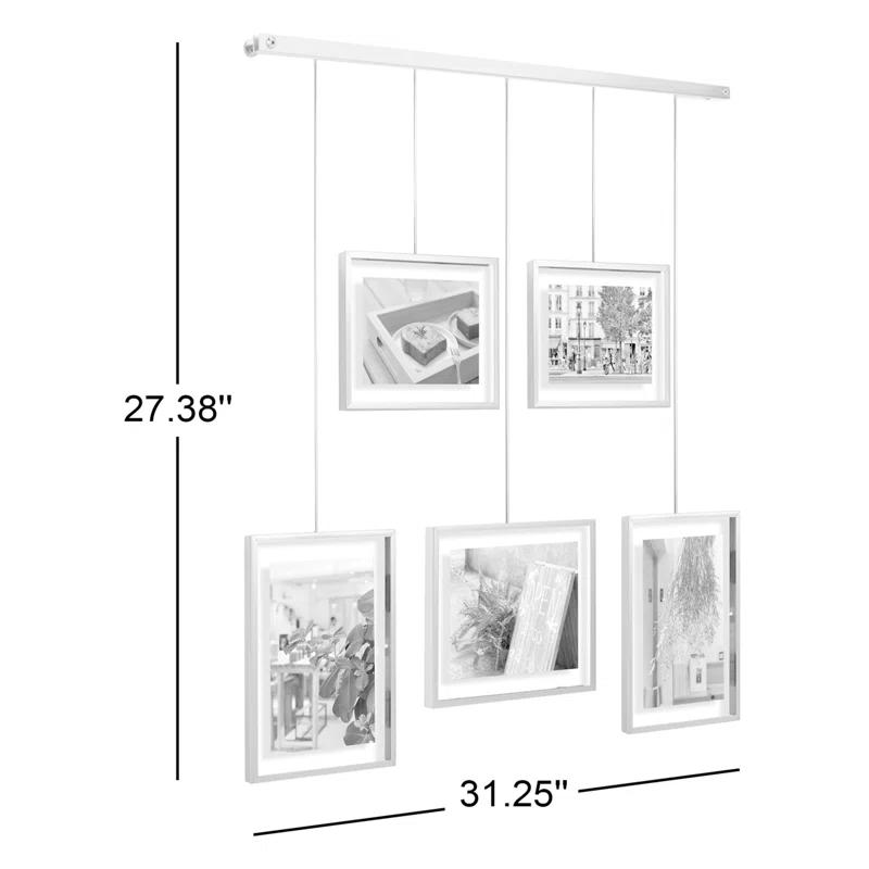 Umbra Exhibit 5-Photo Wall Hanging Picture Frames