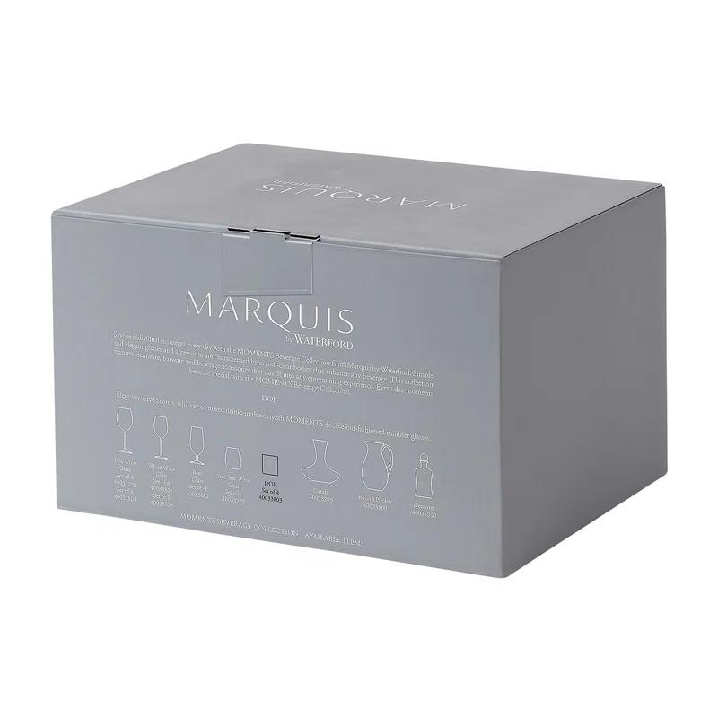 Marquis by Waterford Marquis by Waterford Moments 13 oz. Crystal Drinking Glass (Set of 4)