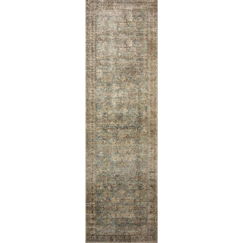 Amber Lewis x Loloi Morgan Sea / Sage Area Rug feat. CloudPile