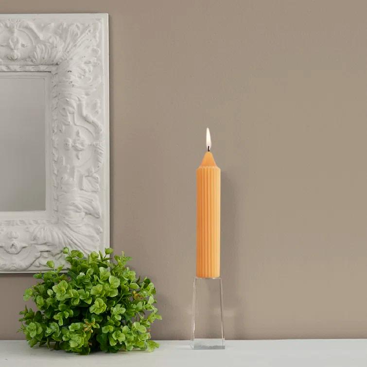 Root Candles Grecian Collenette Unscented Taper Candle & Reviews | AllModern
