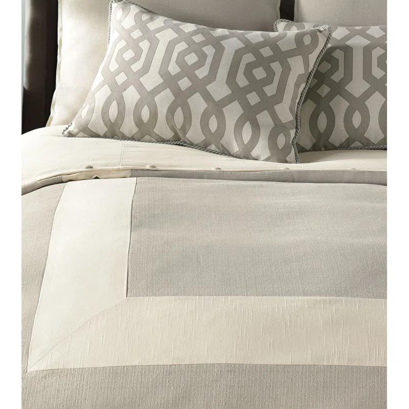 Eastern Accents Rayland Eclectic Cotton Blend Geometric Shapes Duvet Cover Set