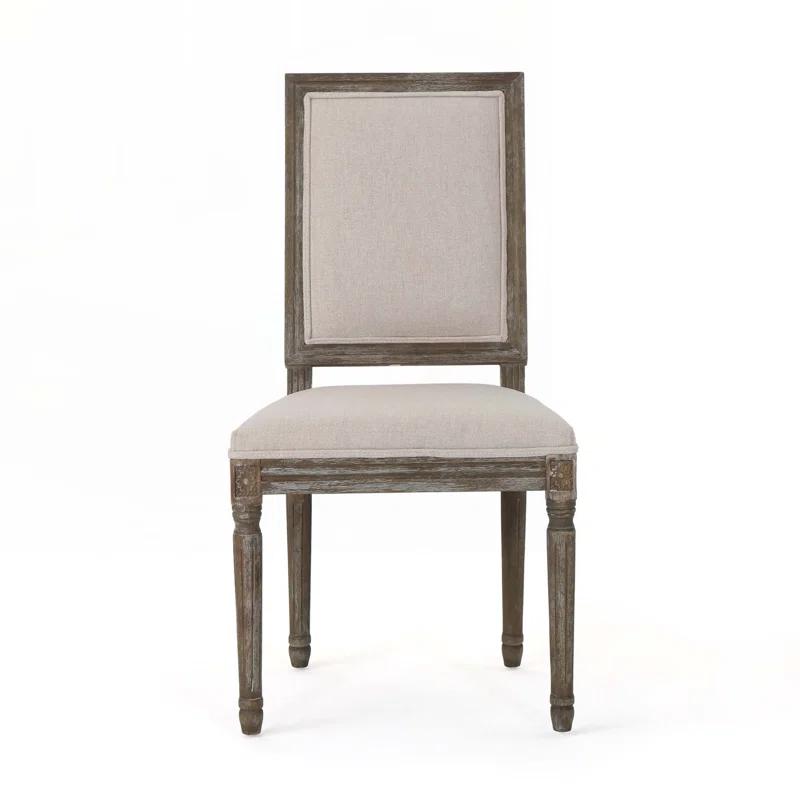 Libretto 20.5'' H Linen Upholstered Side Chair