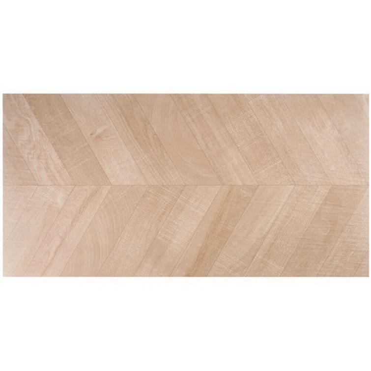 Auburn Chevron 24 in. x 48 in. Matte Porcelain Floor and Wall Tile (15.49 Sq. Ft. / Case)