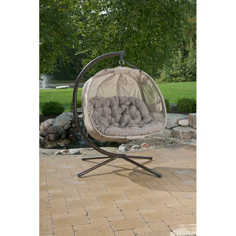 Wade Logan® Abdool Double Porch Swing with Stand