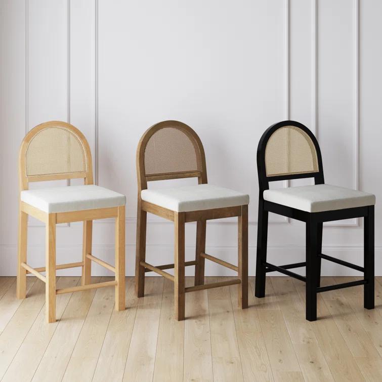 Nathan James Boucle Counter Stool