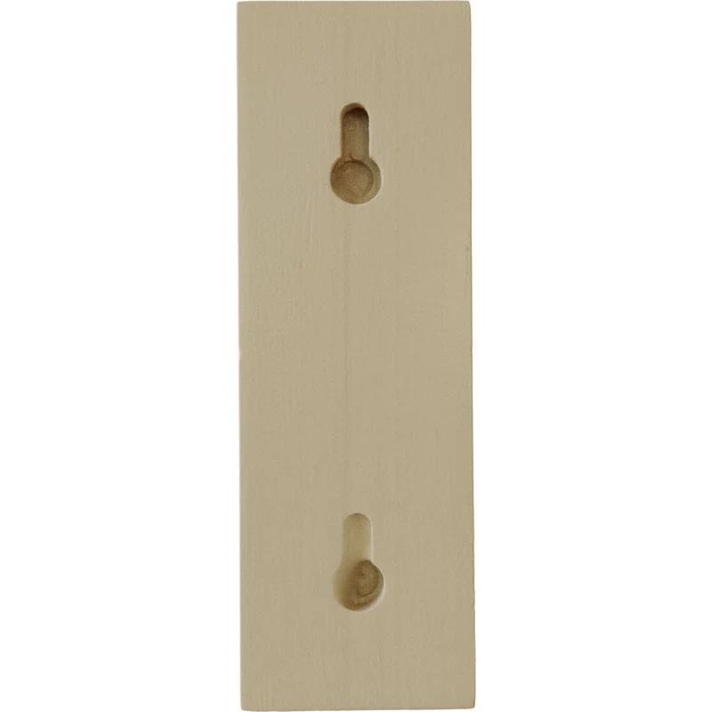Ekena Millwork Reese H 2.5'' W D Wood Bracket / Corbel