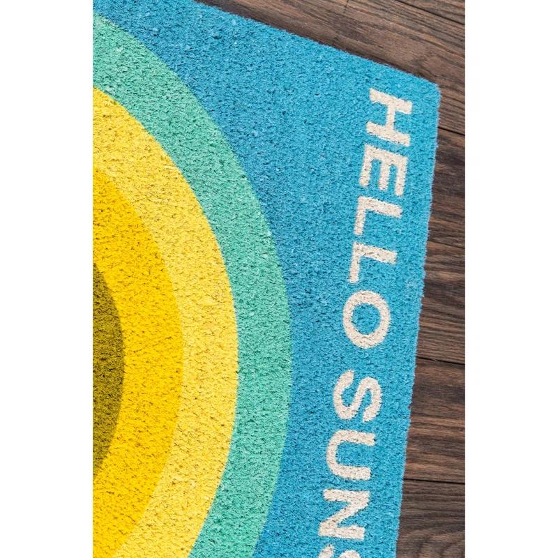 Momeni Novogratz Aloha ALO14 Multi Hello Sunshine 1''6" X 2''6"