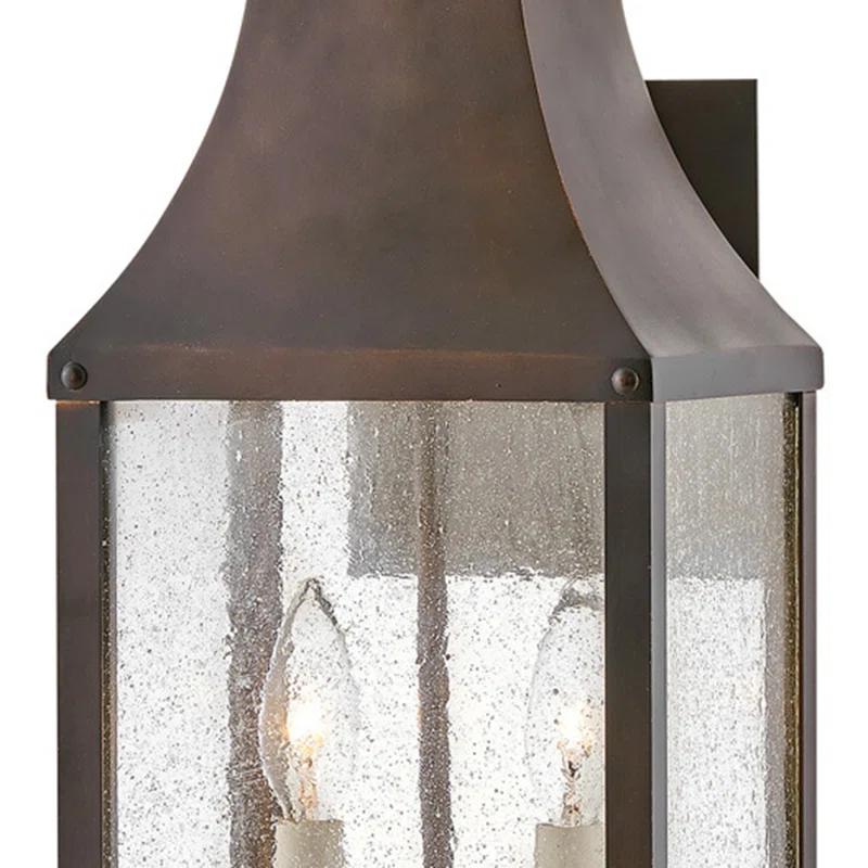 Hinkley Beacon Hill 2 - Bulb 23" H Seeded Glass Outdoor Wall Lantern