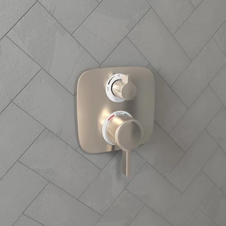 Ecostat E Temperature Memory Thermostatic Valve Trim with Diverter