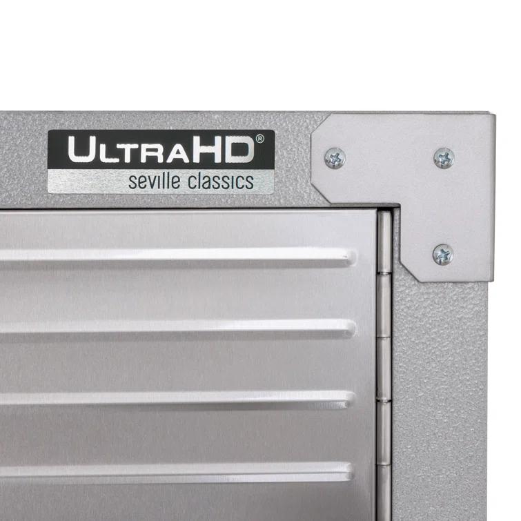UltraHD® Seville Classics UltraHD Extra-Wide Storage Cabinet, 60" W x 24" D x 72" H