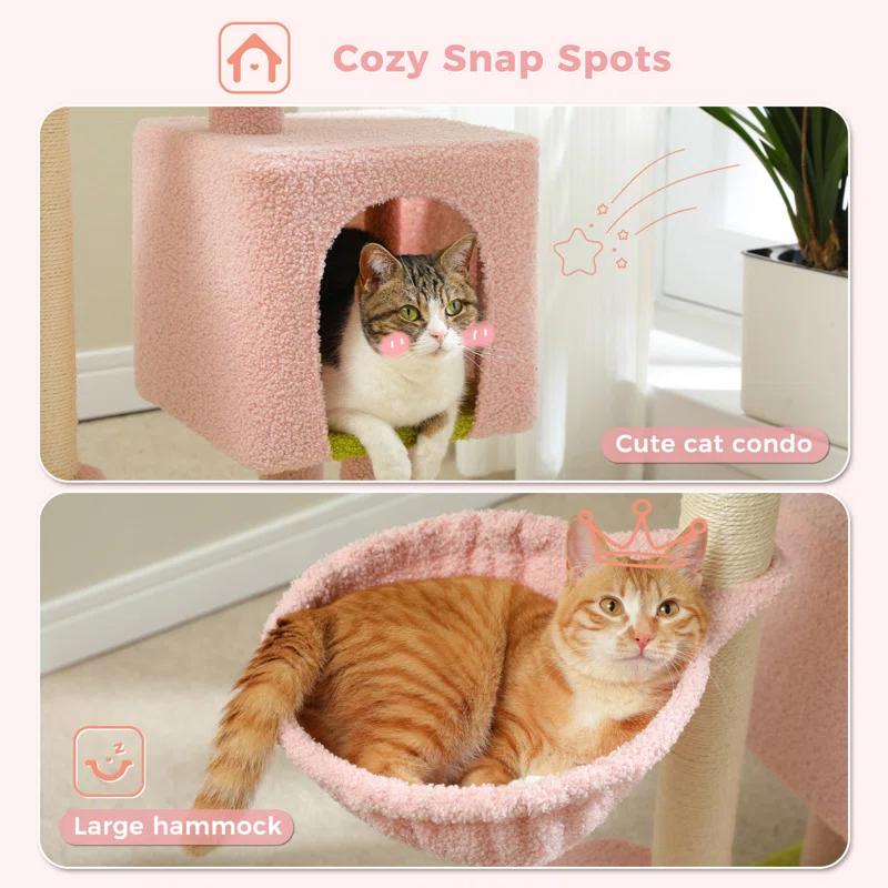Indoor 35.4"H Cat Tree