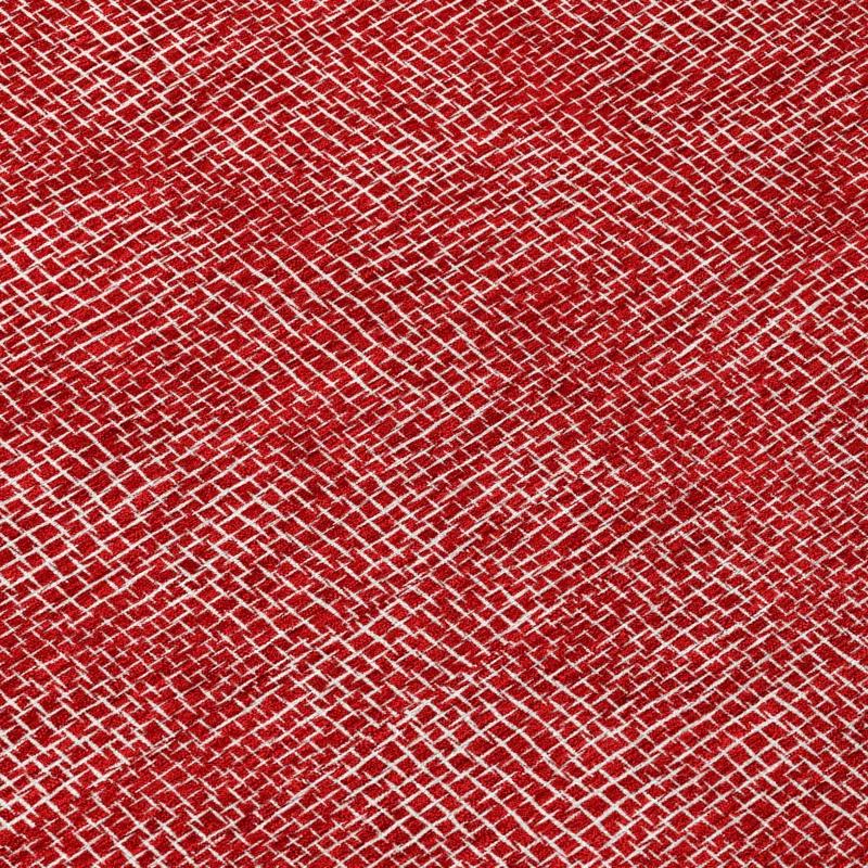 Machine Washable Indoor/Outdoor Chayden ACN1057 Red Rug