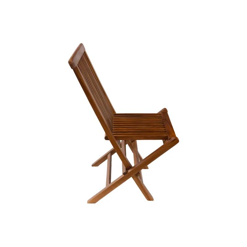 Nordic Teak Outdoor Folding Chair