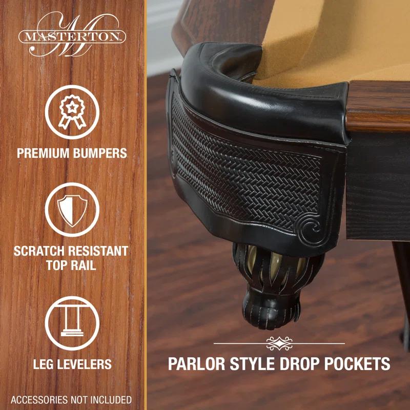 EastPoint Sports Eastpoint Sports Masterton Billiard Pool Table - 87 Inch – Perfect For Family Game Room