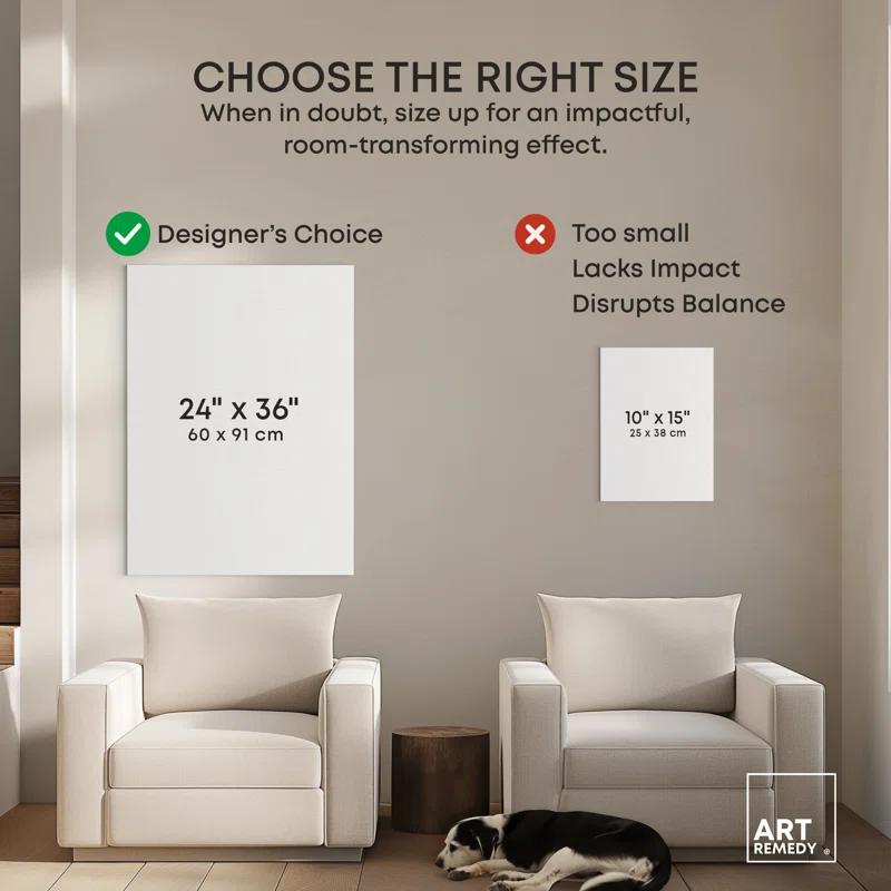 Art Remedy Distortion In Typefaces Abstract Shapes Trendy Wall Art by Art Remedy