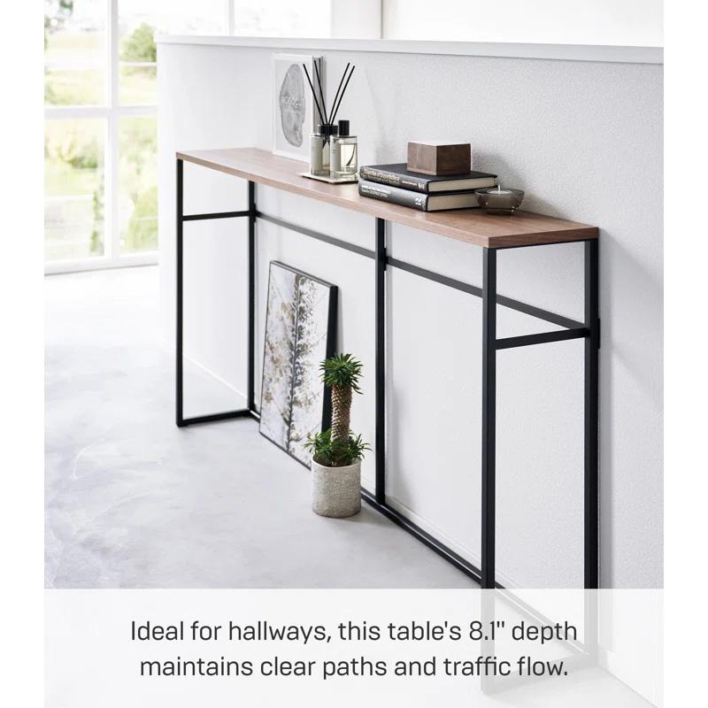 Yamazaki Home Yamazaki 50" Sofa Back Console Table with Shelf