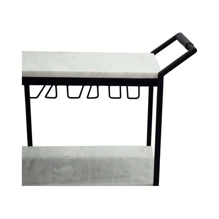 Laval Marble Bar Cart (24")