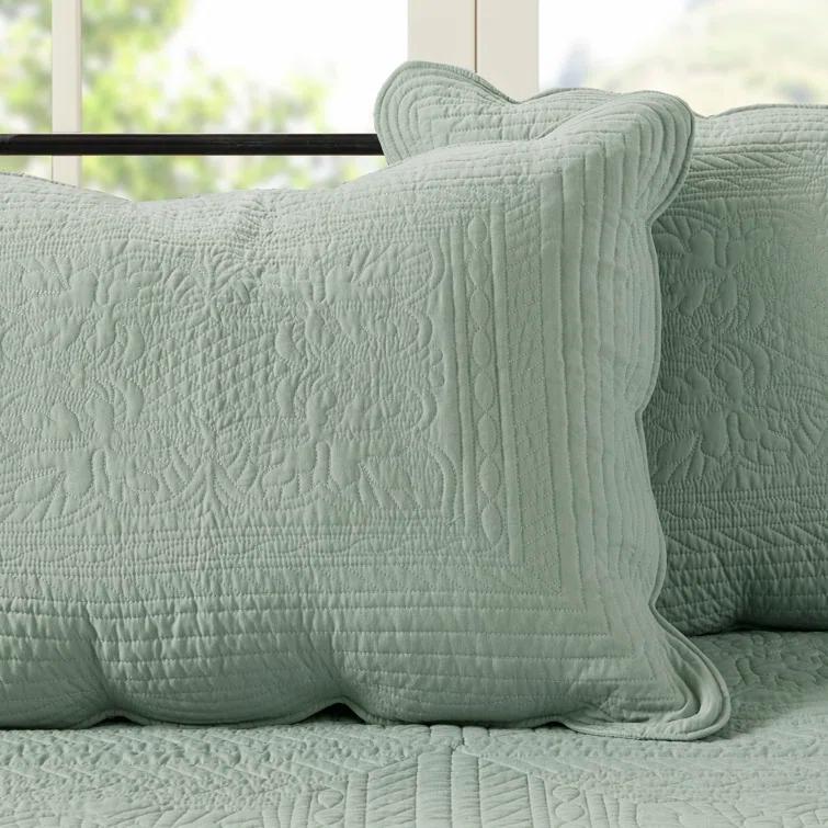 Madison Park Tuscany 6 Piece Reversible Scalloped Edge Daybed Cover Set