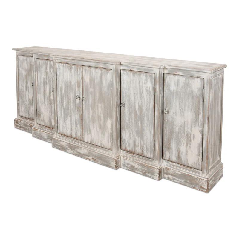 Waterfall 80'' Solid Wood Sideboard