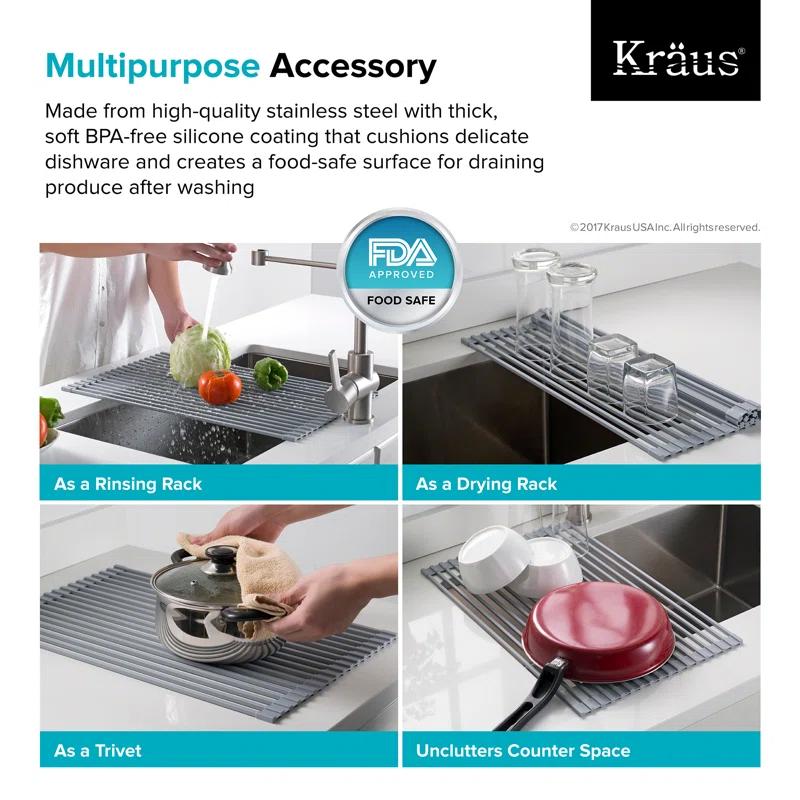 Kraus Kore Over the Sink Dish Rack