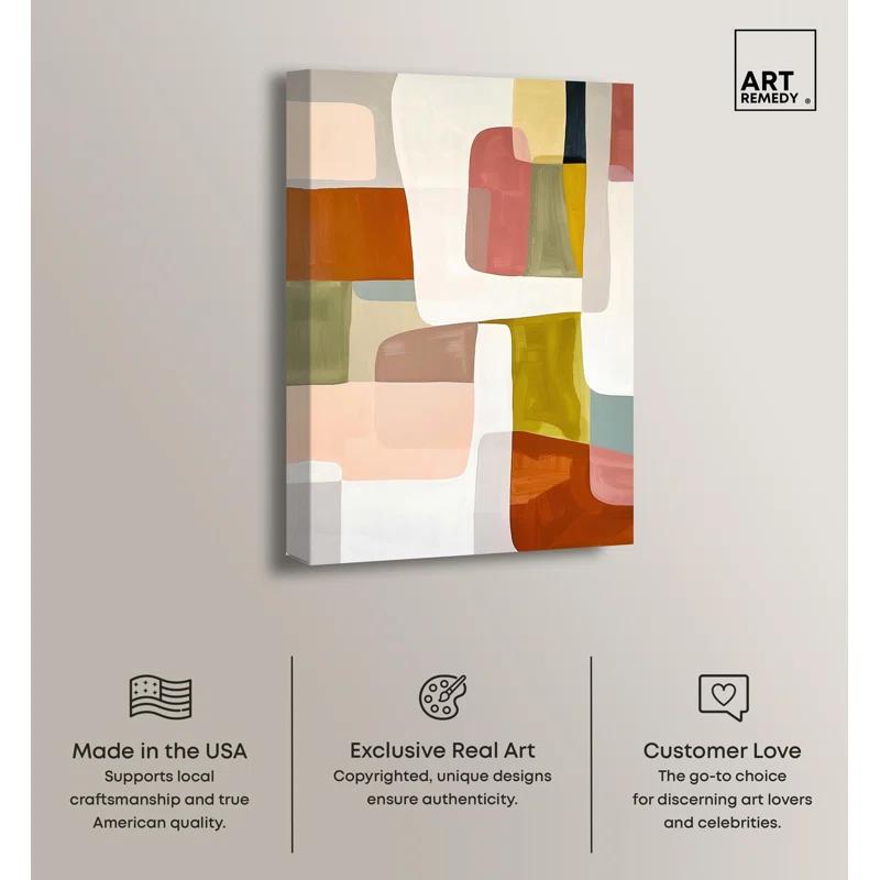 Art Remedy Resilience Canvas Sunset Abstract Wall Art by Art Remedy