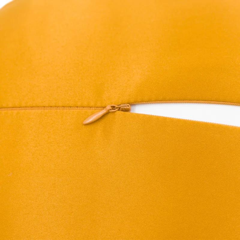 JWH Simulation Rose Flower Throw Pillow Decorative Round Floral Accent Pillow Cover & Insert