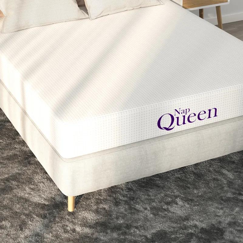Nap Queen Charlotte, Bamboo Charcoal Infused Medium Firm Memory Foam Mattress & Reviews | Wayfair