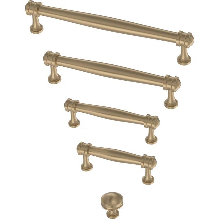 Franklin Brass Charmaine 6.3125" Center to Center Bar Pull