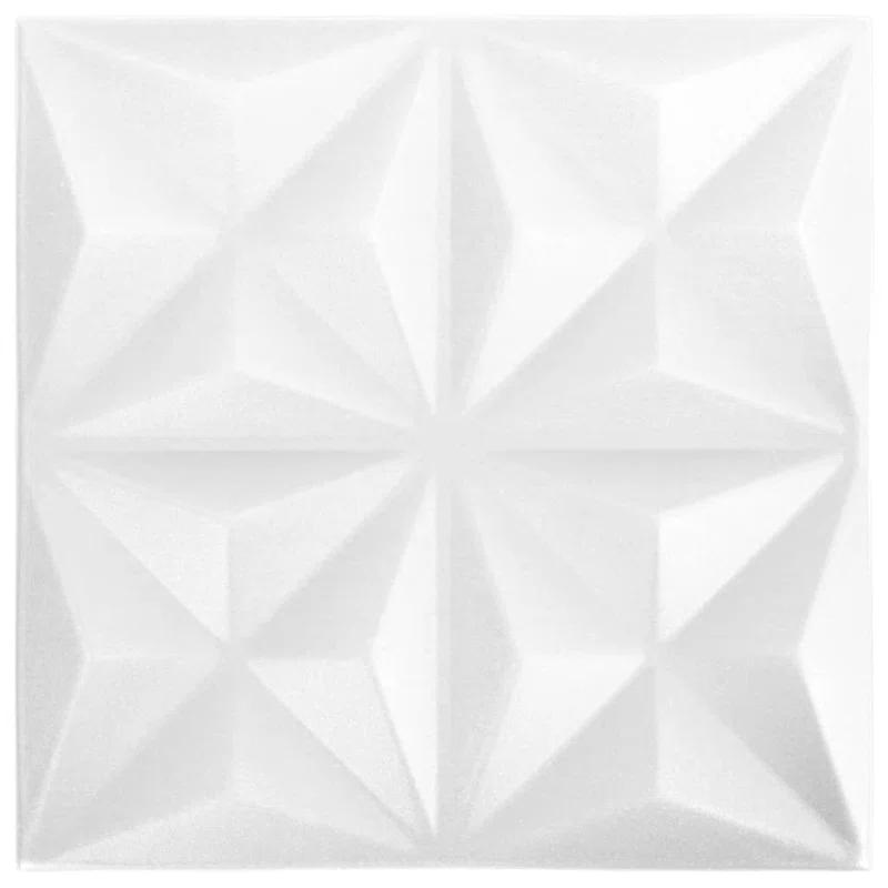 VidaXL 19.7" x 19.7" 3D Wall Panels (12 pack) (Set of 12)