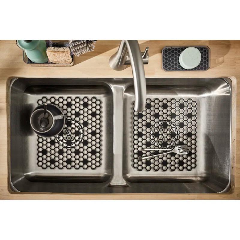 Spectrum HEXA Kitchen Sink Non-Slip Plastic Drain Tray