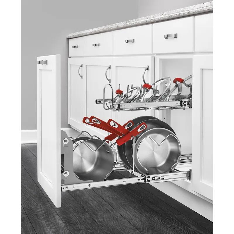 Rev-A-Shelf Rev-A-Shelf Pullout Cabinet Pot and Pan Organizer